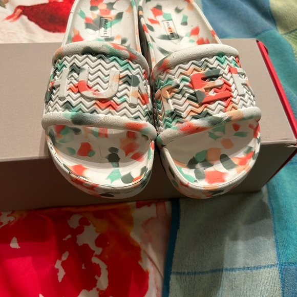 Hunter rubber comfortable slides - Picture 2 of 5